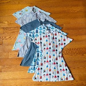 Zipadee transitional sleep sack bundle, size Small